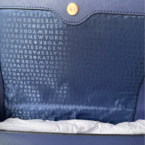 KATE SPADE WOMEN'S CHARLOTTE STREET ALEK CROSSBODY BAG INDIGO PURPLE Brand New! - Picture 7 of 7